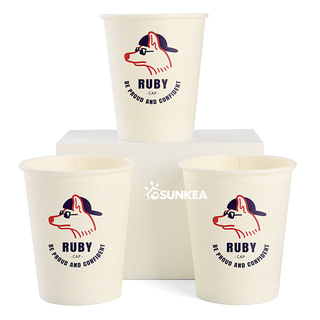  Paper Vending Cups for Coffee Vending Machines (PE/PLA Coating)
