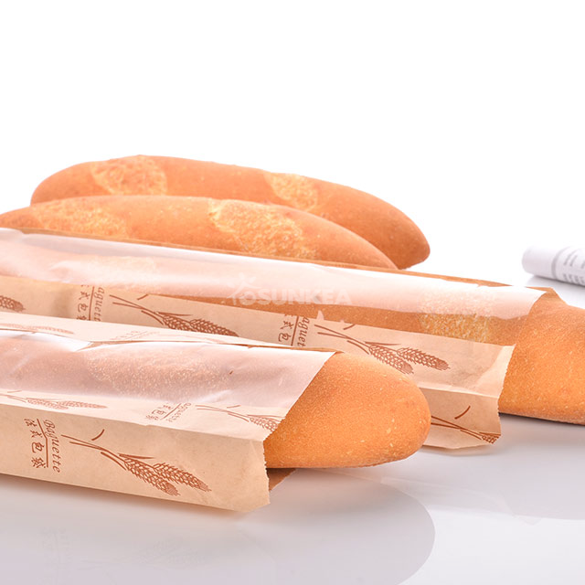 Moisture-proof Baguette Bag with Clear Window
