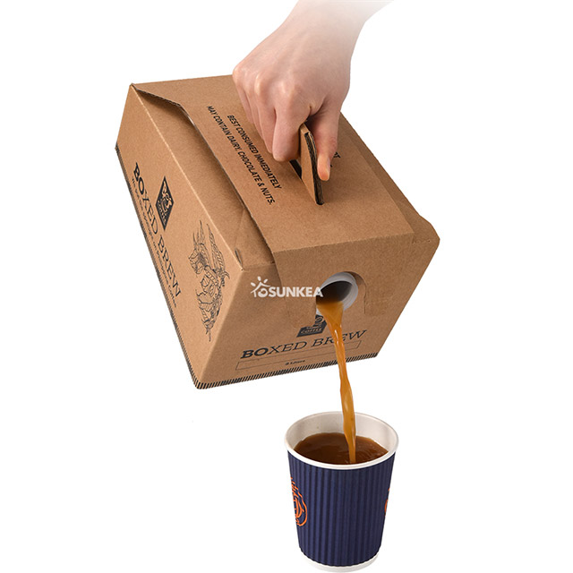 Portable Coffee Box with An Aluminium Foil Bag