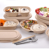 Compostable Wheat Straw Pulp Food Box