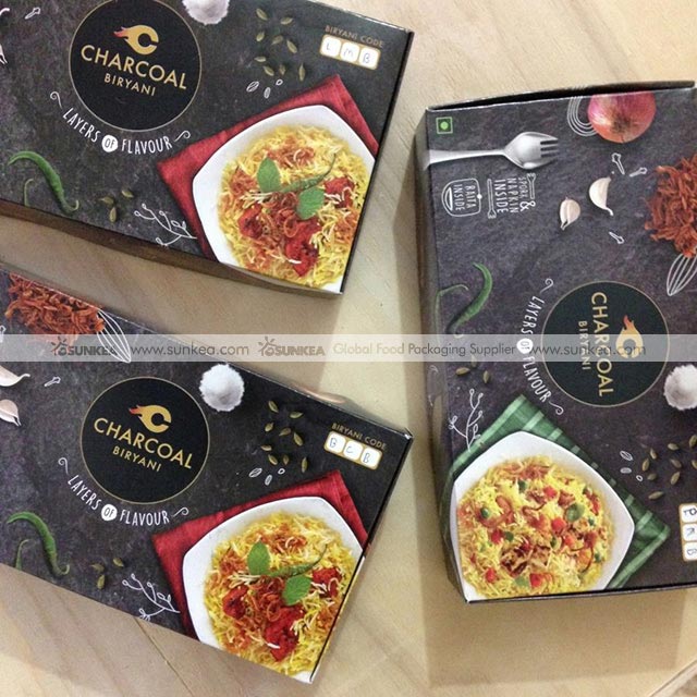 Customized Double Coated PE Frozen Food Shrimp Packaging Box