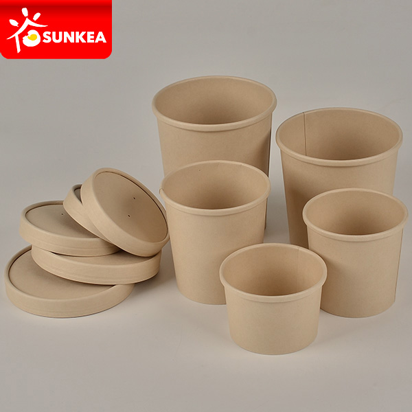 Bamboo Fiber Paper Soup Container Buy Bamboo fibre soup tub