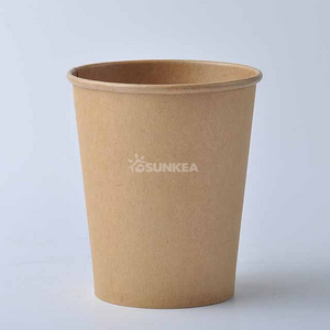 Single Wall Kraft Paper Coffee Cup